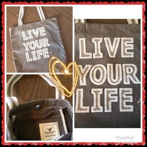 American Eagle bag (snap closure)